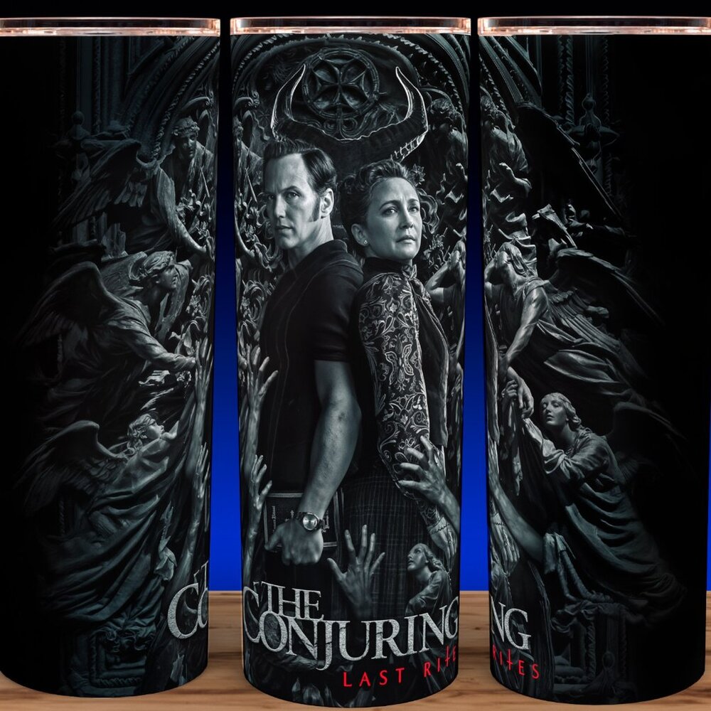 The Conjuring Last Rites Horror Movie Cup Mug Tumbler 20oz